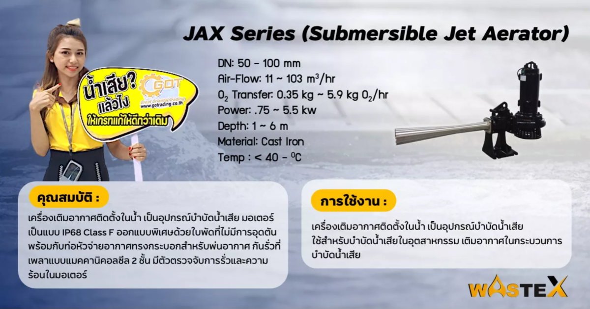 JAX (Submersible Jet Aerator)