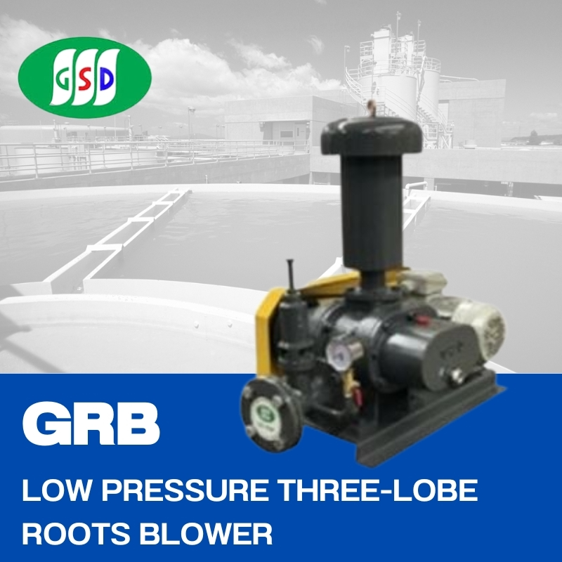 GSD GRB Low Pressure Three-Lobe Roots Blower