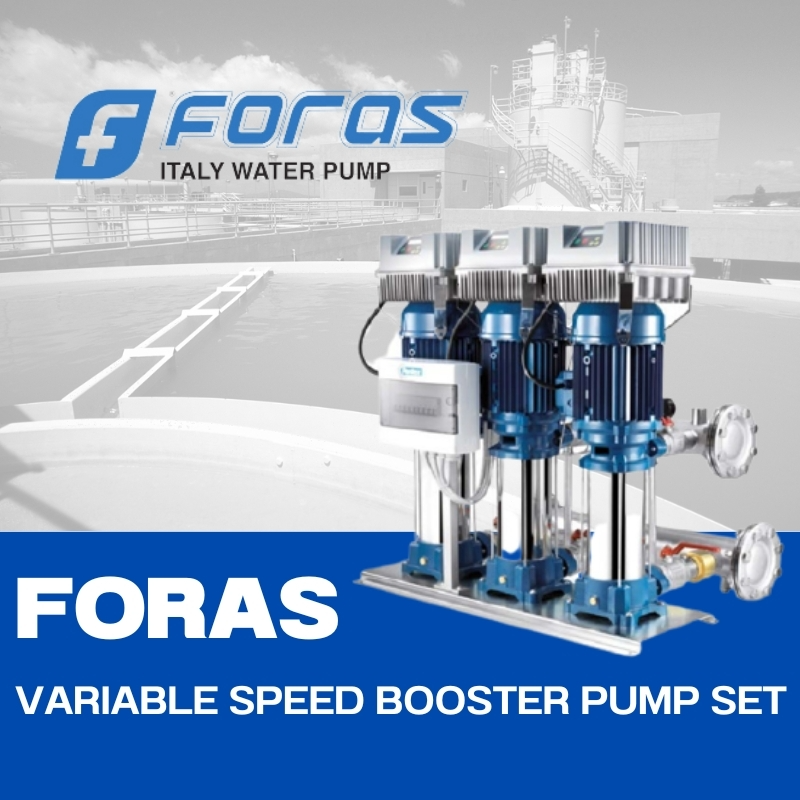 FORAS VARIABLE SPEED BOOSTER PUMP SET