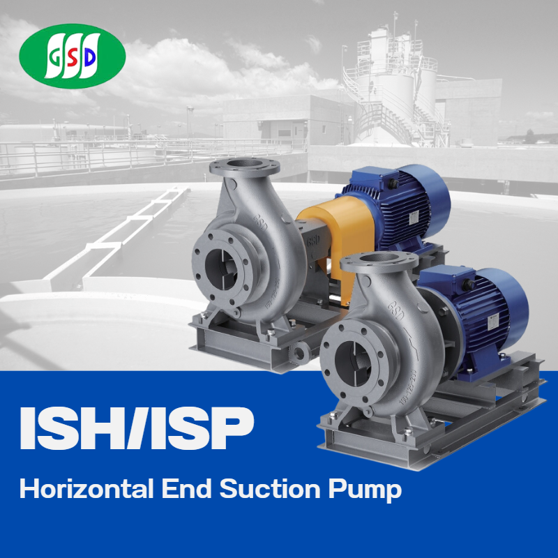 ISH/ISP Horizontal End Suction Pump